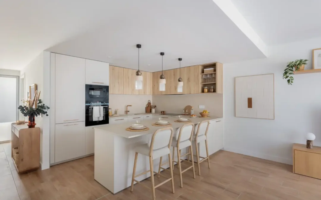 Cómo diseñar bien tu cocina en una vivienda de obra nueva